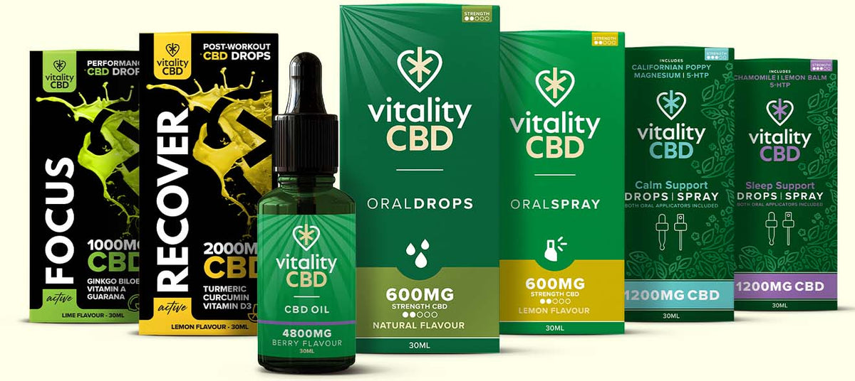 Buy CBD Oil from the Leading Producer Vitality CBD in the UK