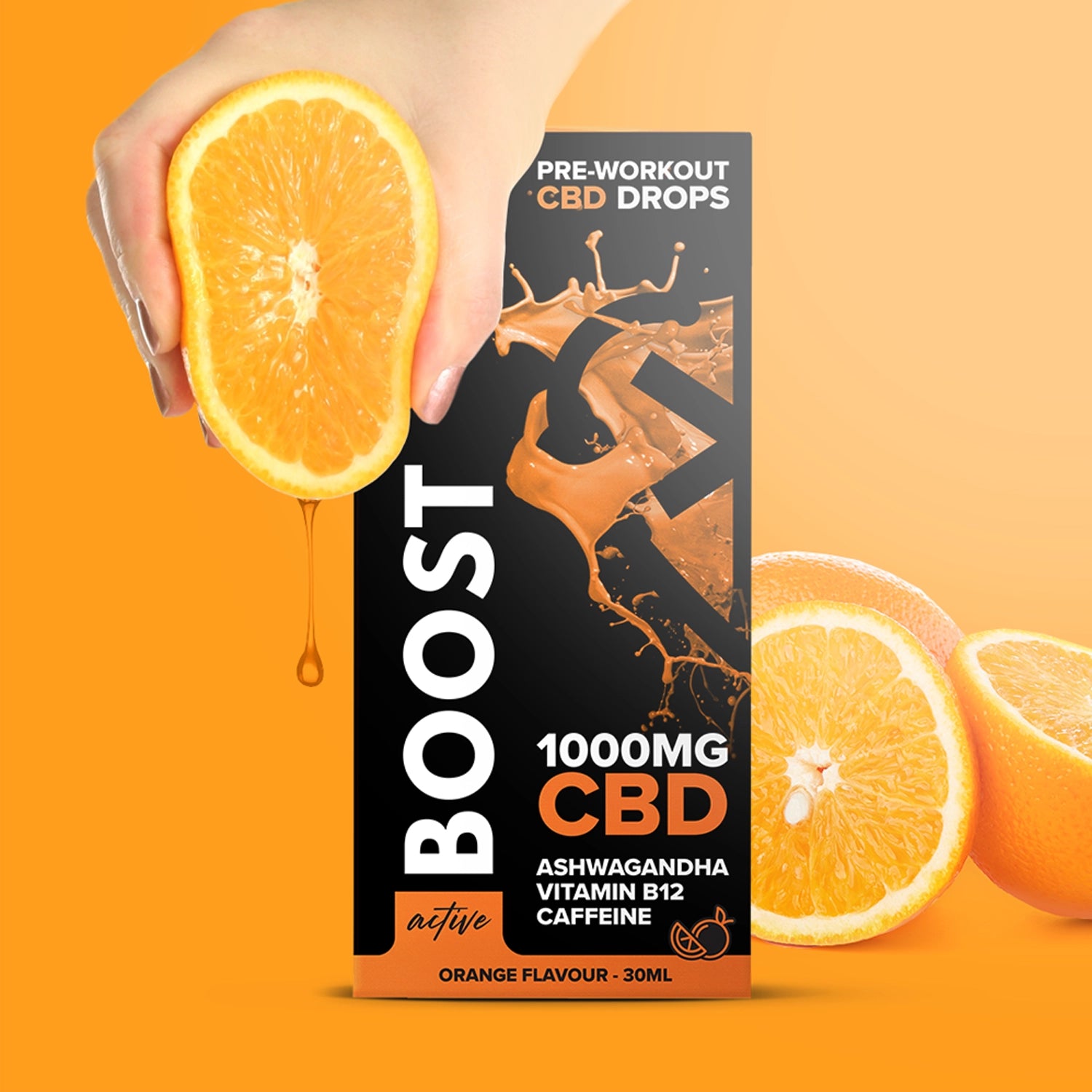 Active: Boost CBD Oil Orange Flavour Drops