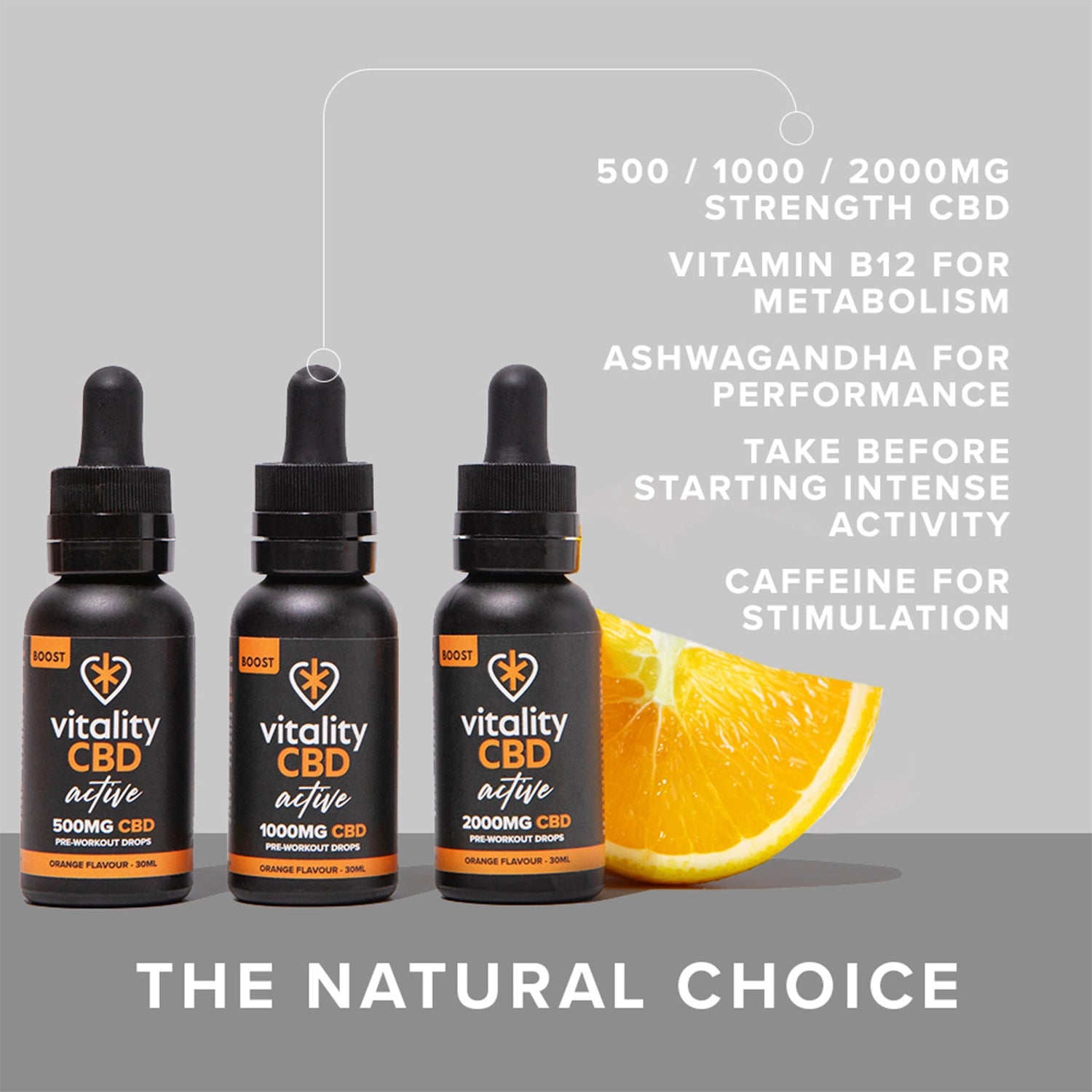 Active: Boost CBD Oil Orange Flavour Drops