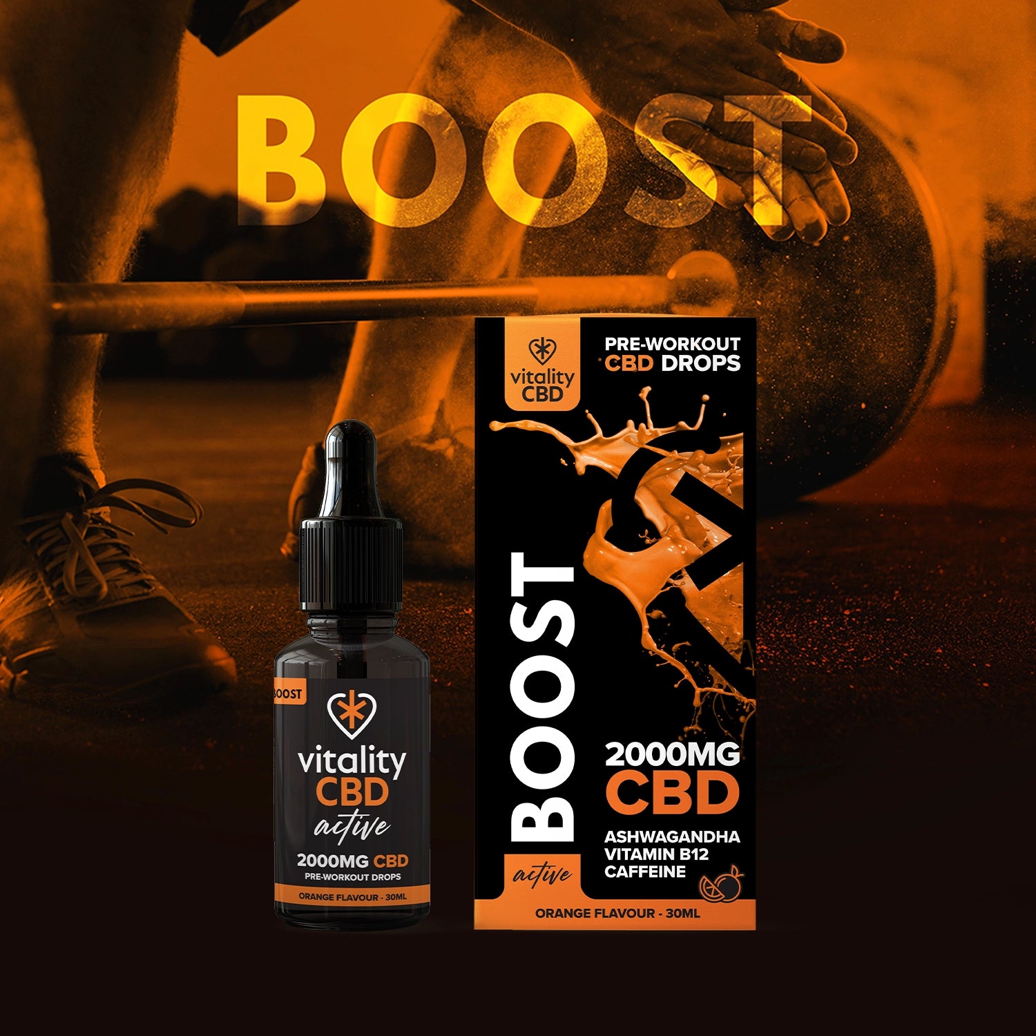 Active: Boost CBD Oil Orange Flavour Drops