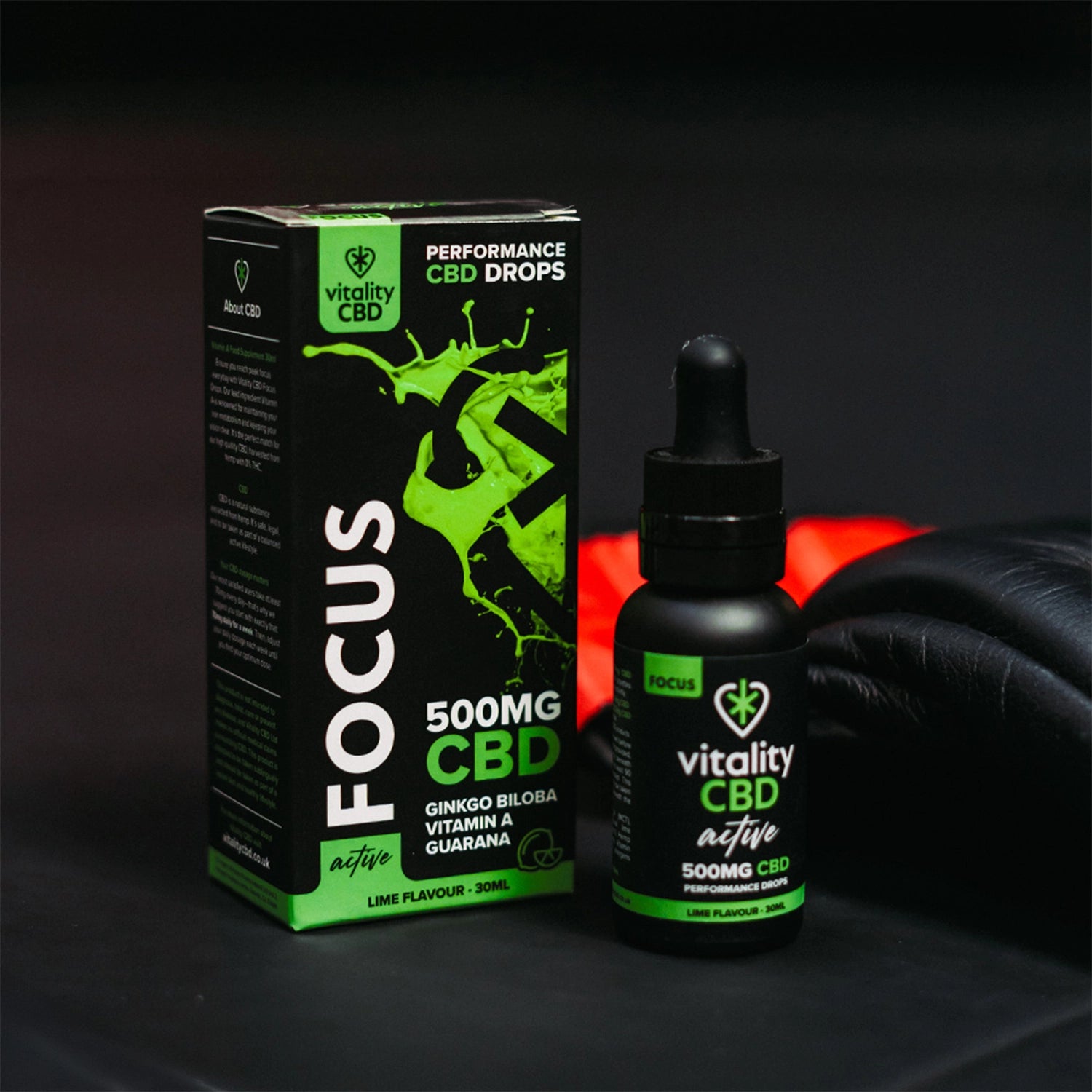 Active: Focus CBD Oil Lime Flavour Drops