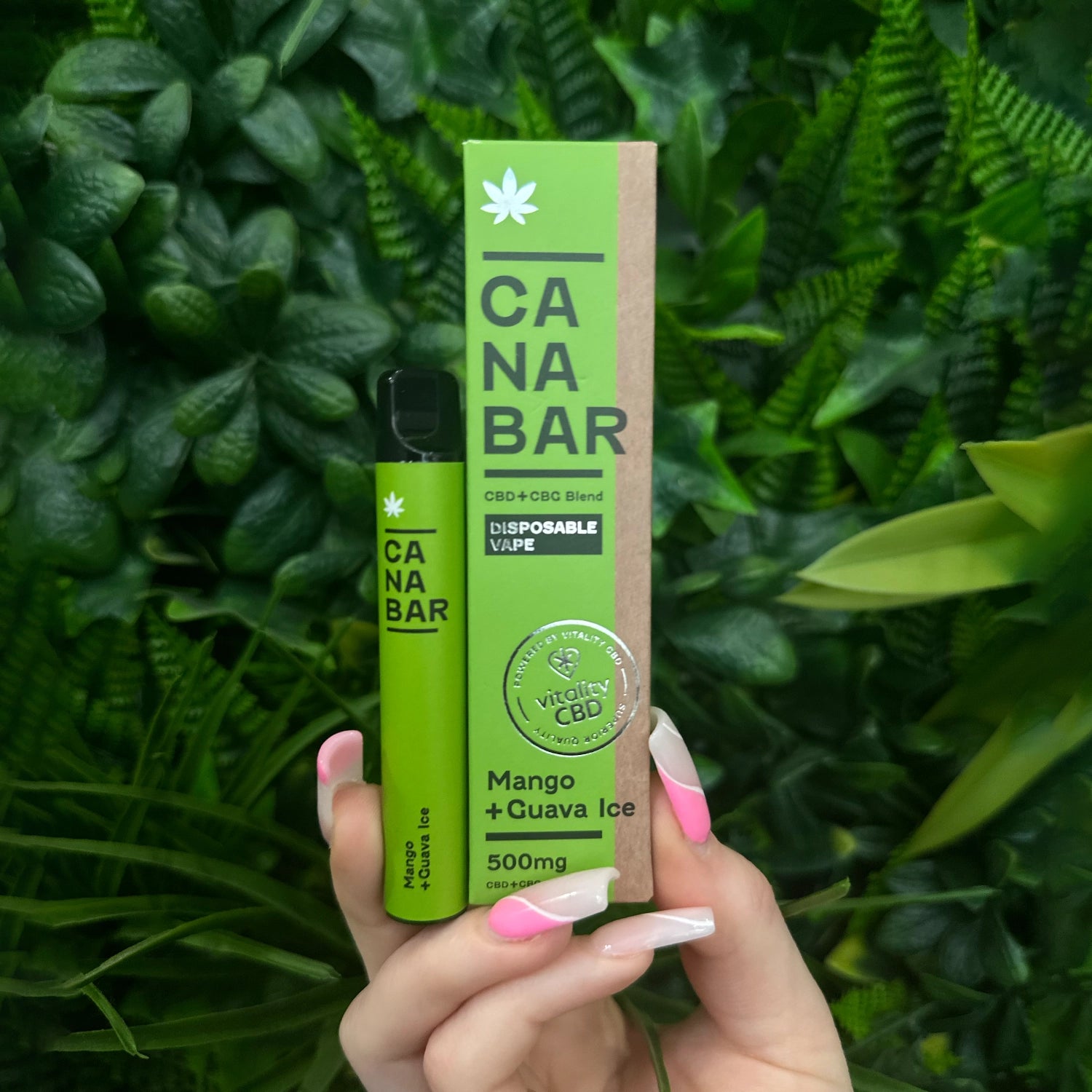 Mango + Guava Ice CANABAR™ Disposable CBD Vape Device