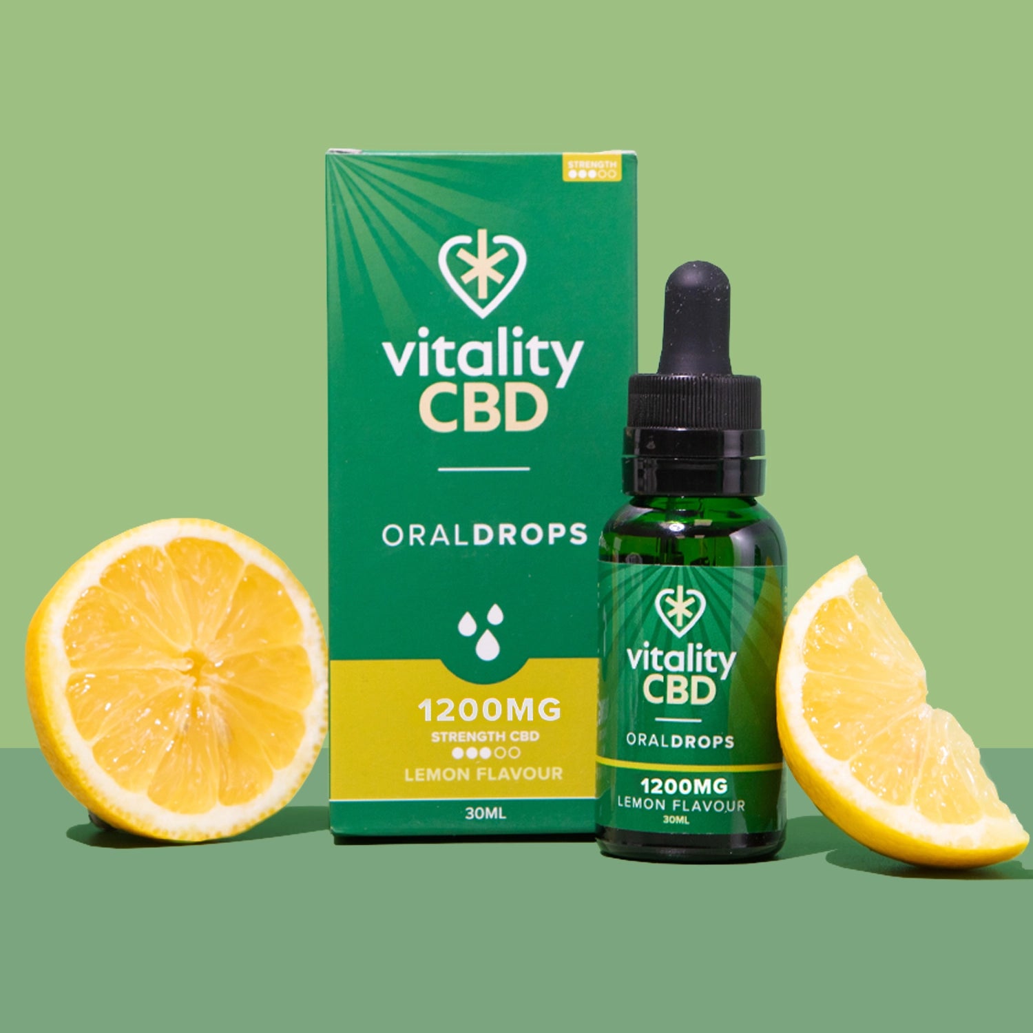 Well-being CBD Oral Drops in Berry / Lemon / Natural Flavour - clearance