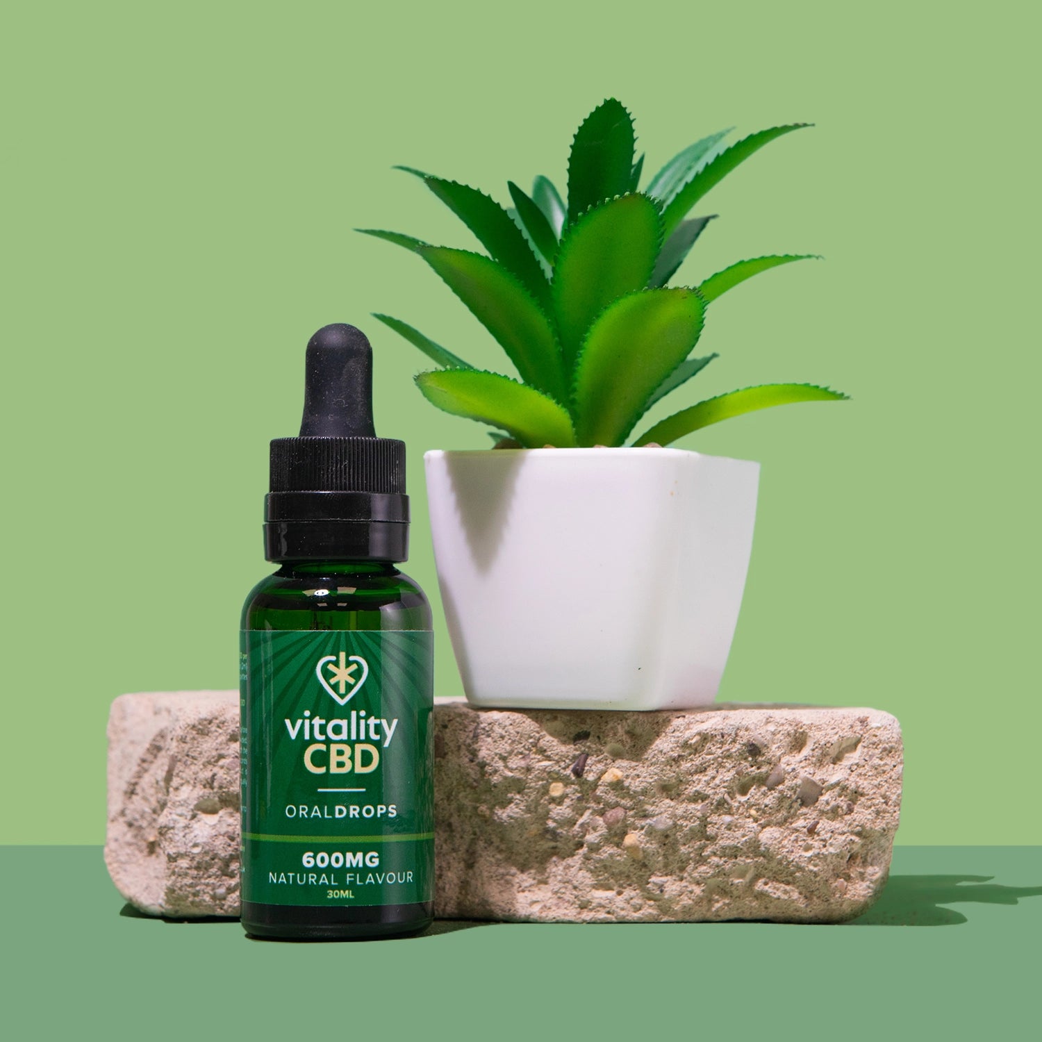 Well-being CBD Oral Drops in Berry / Lemon / Natural Flavour - clearance