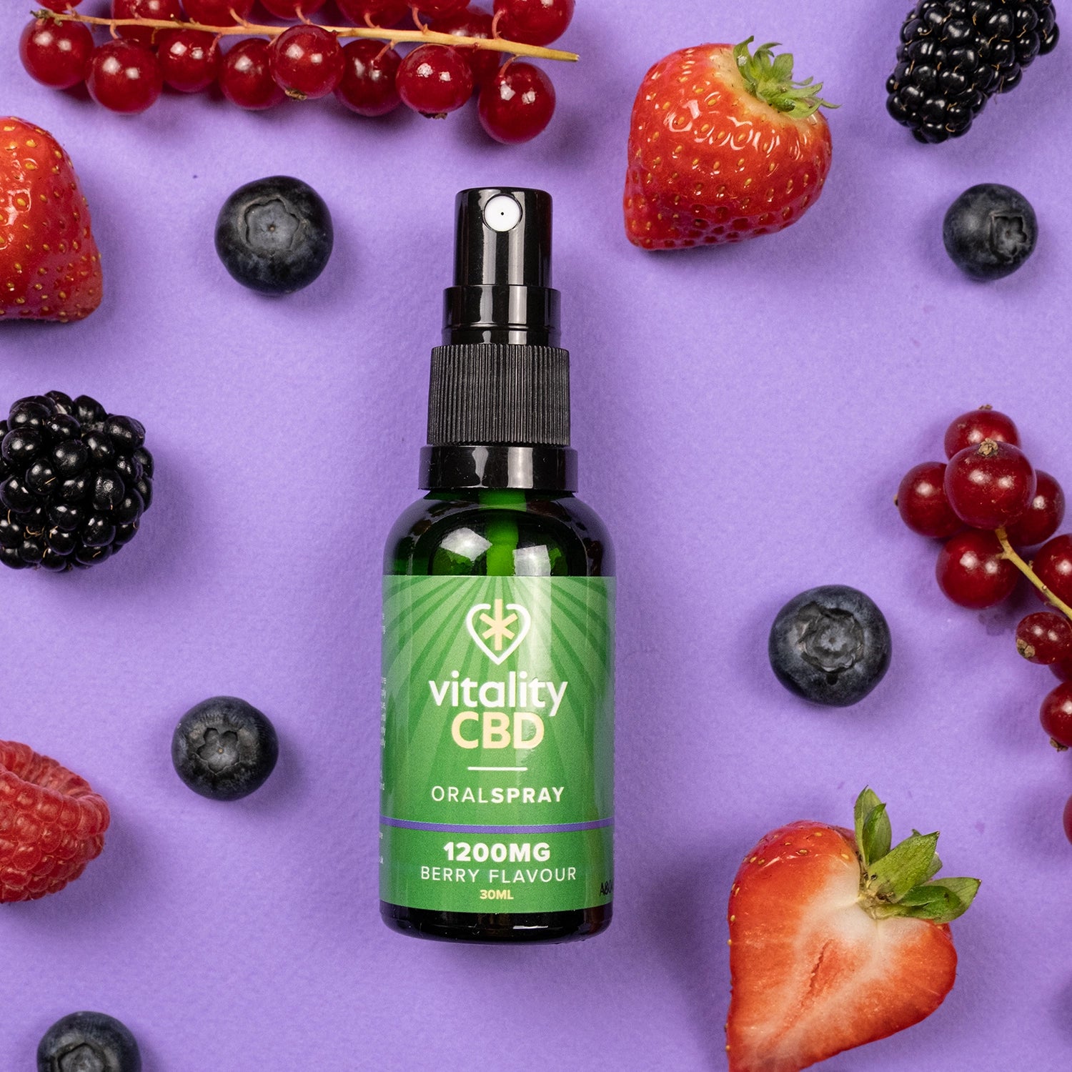 Well-being CBD Oral Spray in Berry / Lemon / Natural Flavour - clearance