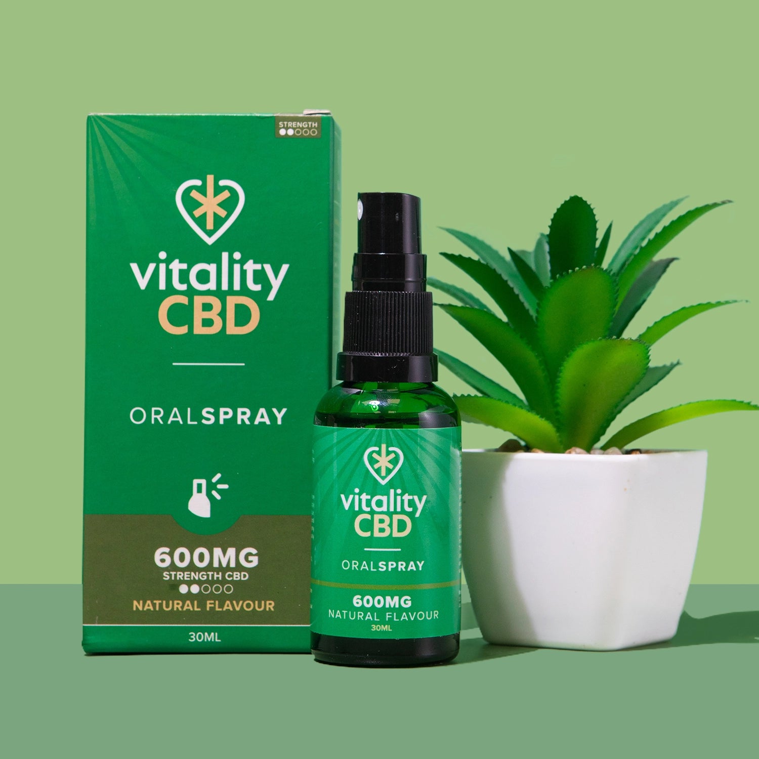 Well-being CBD Oral Spray in Berry / Lemon / Natural Flavour - clearance