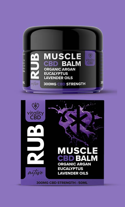 CBD Rub Built for Fitness and Workouts