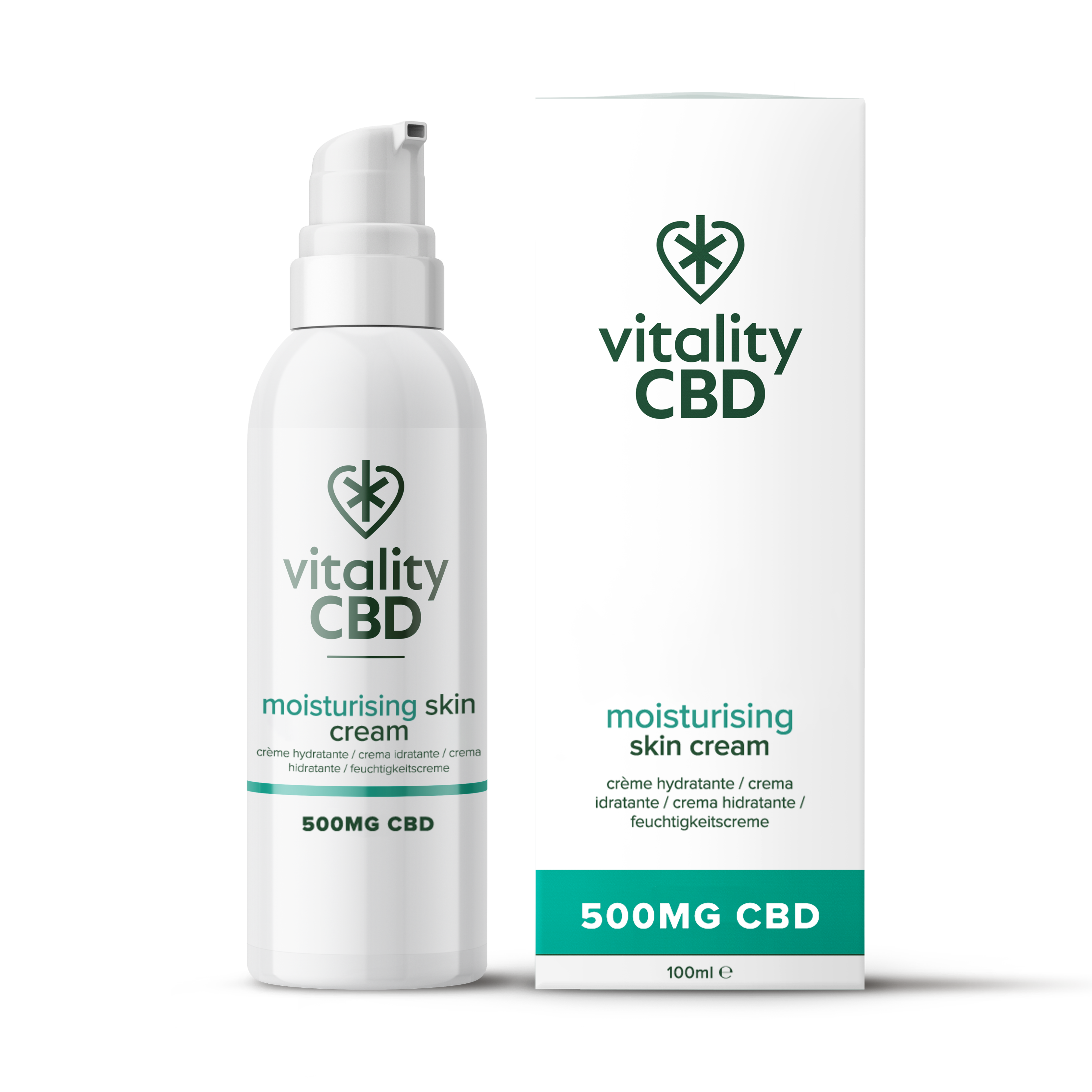 Moisturising Skin Cream with High Strength CBD