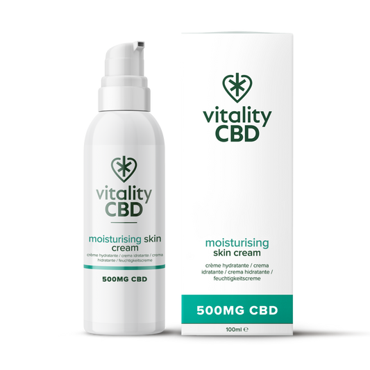 Vitality CBD Skin Cream 500mg, 100ml