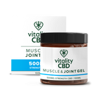 Cooling Effect Muscle & Joint Gel with High Strength CBD