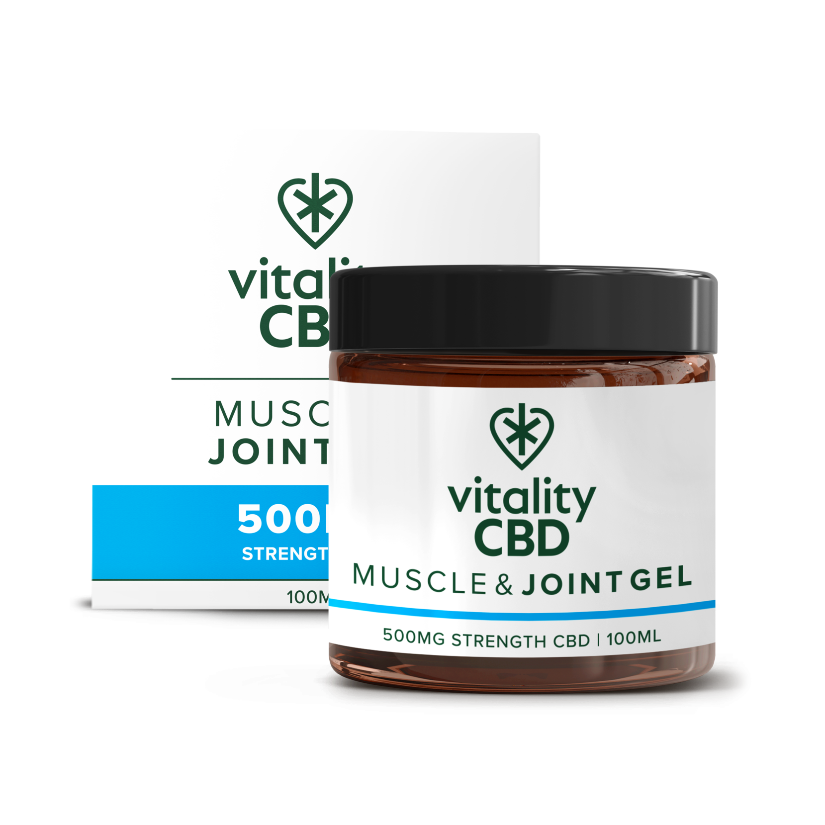 Cooling Effect Muscle & Joint Gel with High Strength CBD