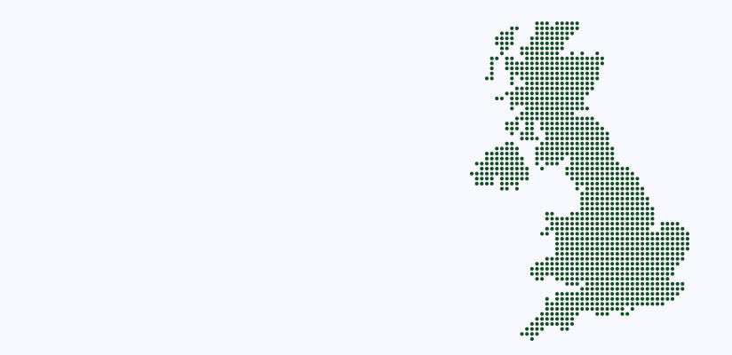 Satellite Outline of Mainland UK