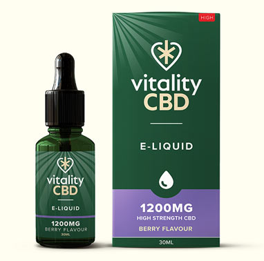 Berry CBD Eliquid in 1200mg Strength