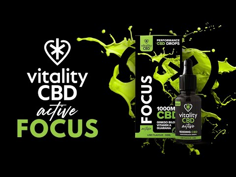 Active: Focus CBD Oil Lime Flavour Drops
