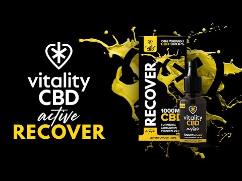 Active: Recover CBD Oil Lemon Flavour Drops