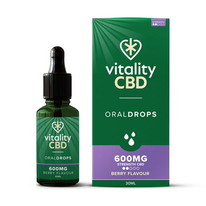 Well-being CBD Oral Drops in Berry / Lemon / Natural Flavour