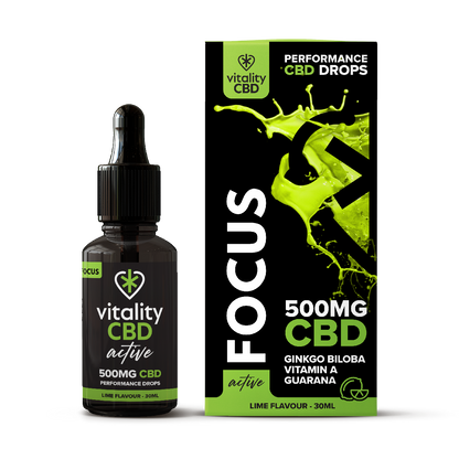 CBD Oil Drops For Fitness Performance 500mg