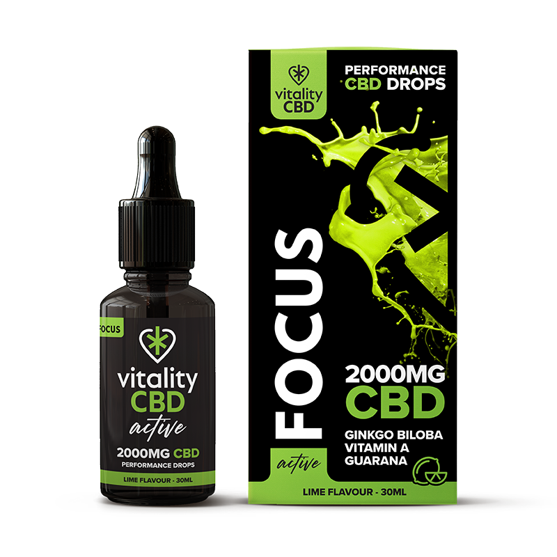 CBD Oil Drops For Performance 2000mg