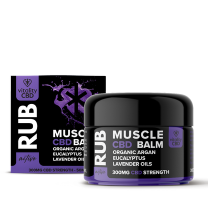 CBD Muscle Pain Balm Rub 300mg