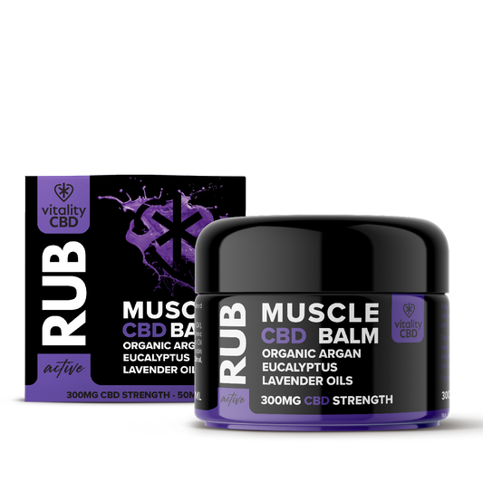 CBD Muscle Pain Balm Rub 300mg