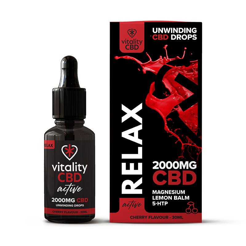 Vitality CBD - Relax formula with Cherry