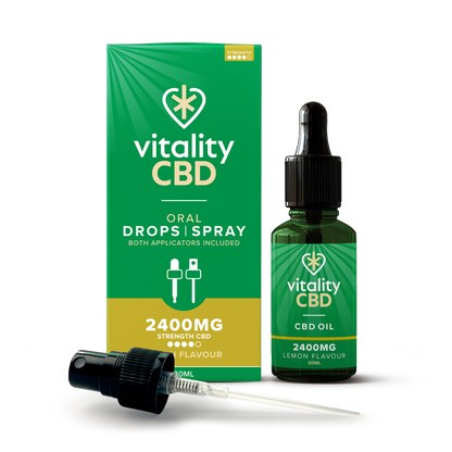 Well-being CBD Oral Drops & Spray in Berry / Lemon / Natural Flavour