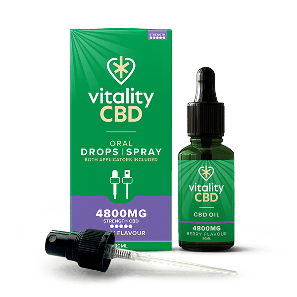 CBD Drops & Spray in MCT Oil, 30ml - demo