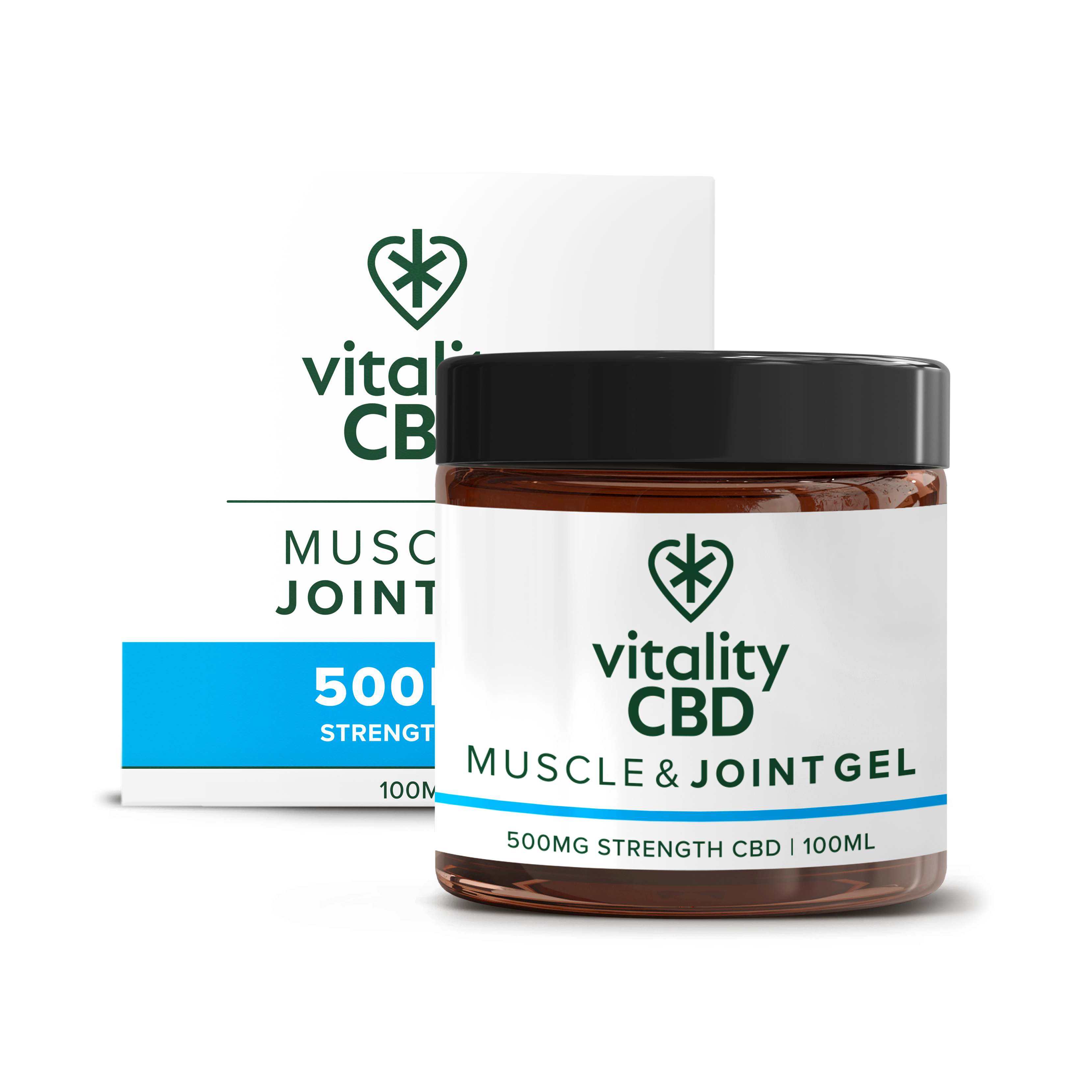 Cooling Effect Muscle & Joint Gel with High Strength CBD